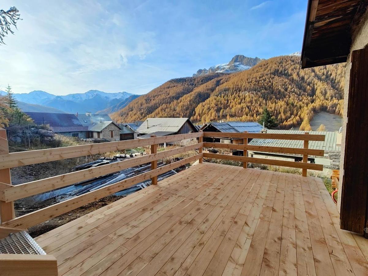 Chalet Ailleurs Appartement A Molines En Queyras Zewnętrze zdjęcie